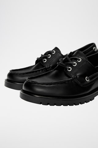 Chaussures bateau - Noir