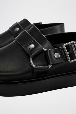 Sabots plateformes - Noir