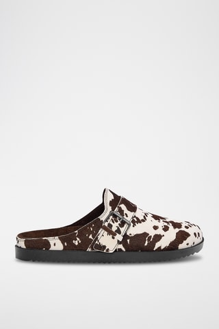 Sabots en cuir - Marron