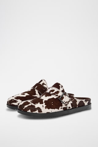 Sabots en cuir - Marron