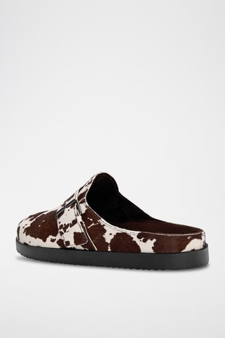 Sabots en cuir - Marron