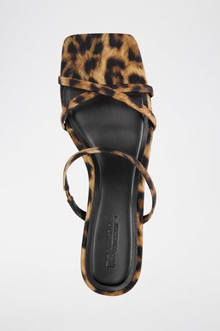 Mules à talons - Marron