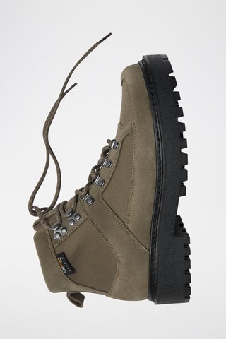 Boots en cuir - Kaki