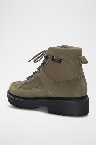 Boots en cuir - Kaki