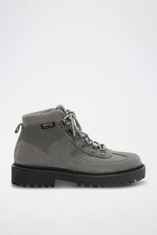 Boots en cuir - Gris
