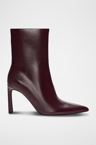 Bottines - Bordeaux