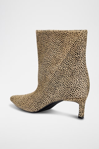 Bottines en nubuck - Beige