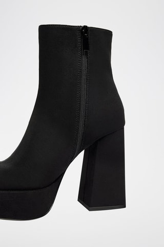 Bottines à talons - Noir