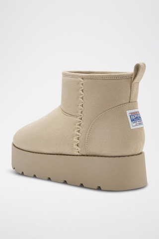Bottines fourrées - Beige