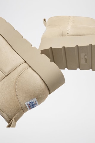 Bottines fourrées - Beige