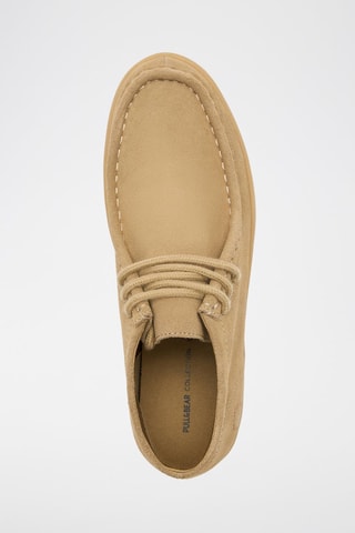 Bottines en cuir - Beige