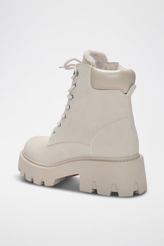 Bottines fourrées - Beige
