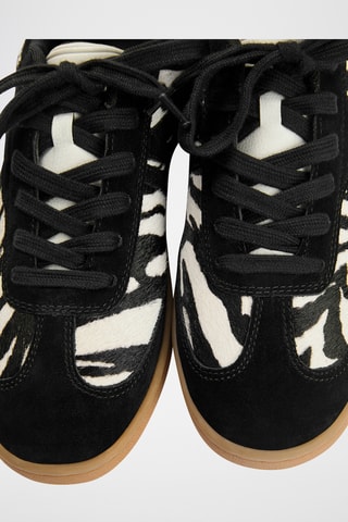 Baskets en cuir - Noir