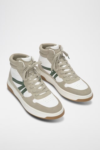 Baskets montantes - Blanc