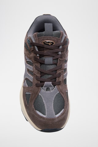 Baskets en nubuck - Marron