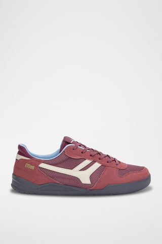 Baskets en nubuck - Bordeaux
