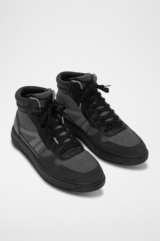 Baskets montantes - Gris foncé