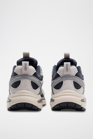 Baskets en nubuck - Gris clair