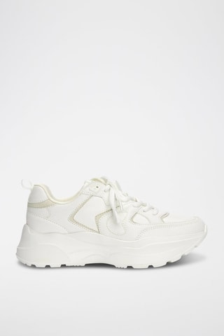 Baskets plateformes - Blanc