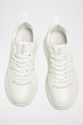 Baskets plateformes - Blanc