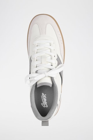 Baskets en nubuck - Blanc