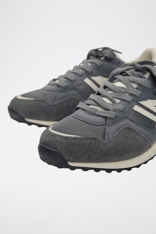 Baskets en nubuck - Gris