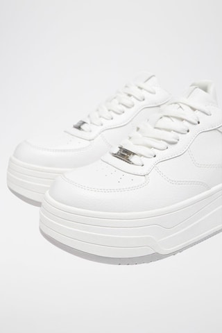 Baskets plateformes - Blanc