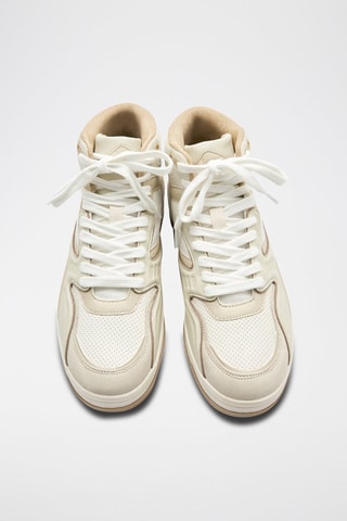 Baskets montantes - Ecru