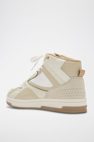 Baskets montantes - Ecru