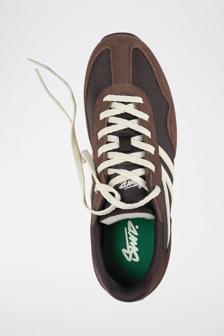 Baskets en nubuck - Marron