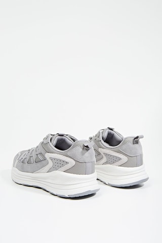 Baskets en cuir - Gris