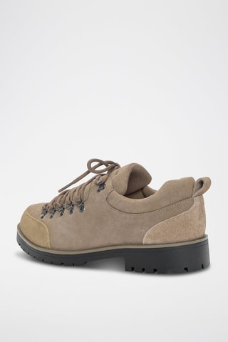Chaussures de randonnée en cuir - Beige