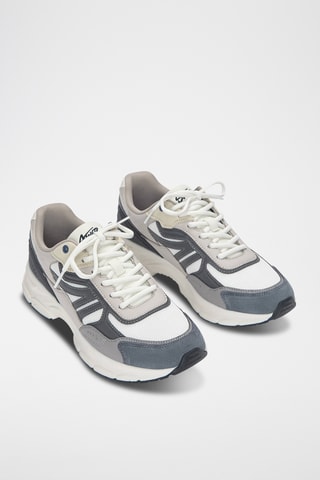 Chaussures de running - Ecru et gris