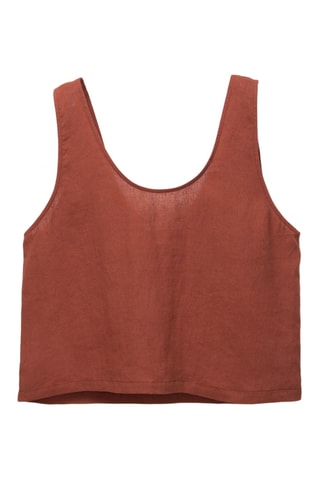 Débardeur en lin - Marron