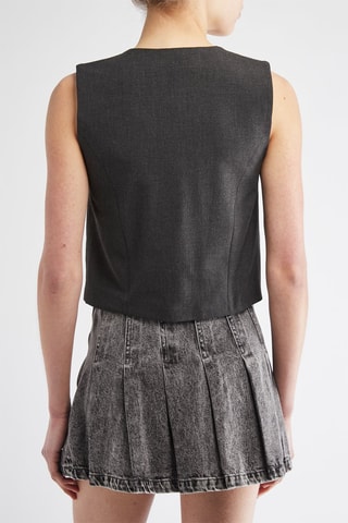 Gilet de costume sans manches - Gris