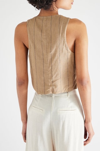 Gilet sans manches - Beige