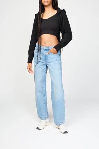 Boléro à capuche - Noir