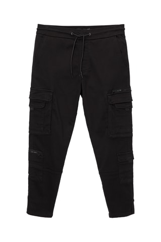 Pantaloni cargo - Nero
