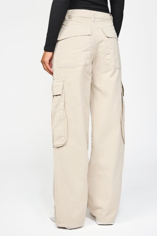 Pantalon cargo - Beige
