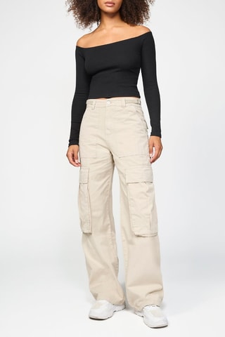 Pantalon cargo - Beige