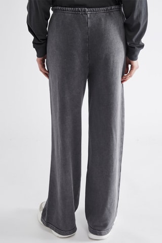Pantalon wide legs - Gris