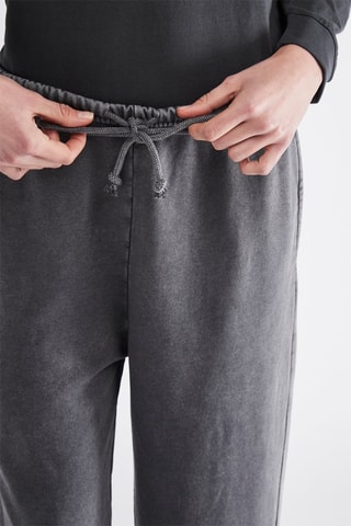 Pantalon wide legs - Gris