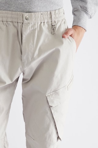 Pantalon cargo - Gris clair