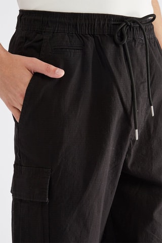 Pantalon cargo - Noir