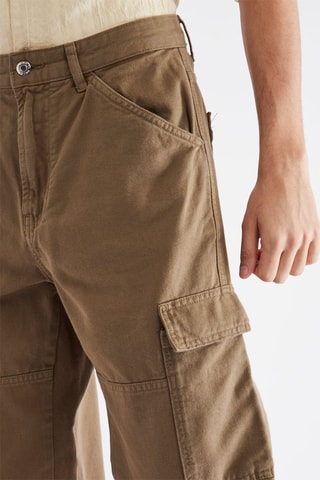 Pantalon cargo - Marron