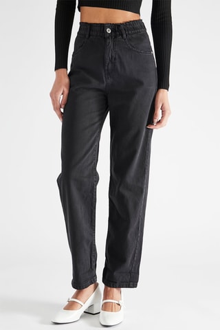 Pantalon droit - Noir