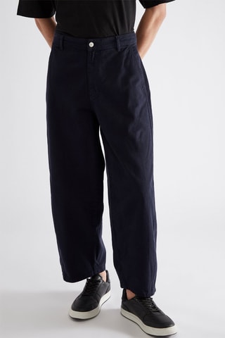 Pantalon slouchy - Bleu marine