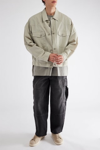 Jean baggy cargo - Noir