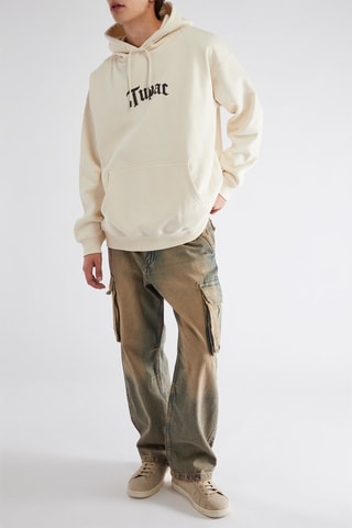 Jean baggy cargo - Bleu