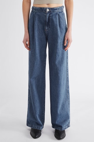 Jean wide legs - Bleu